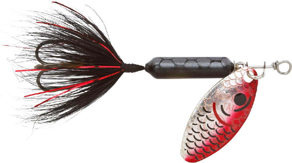 Y/BAIT 1/6 ROOSTERTAIL  TINSEL BLACK