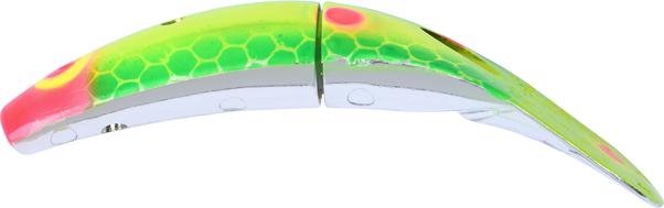 YBAT SPINFISH 3' 2PK SILVER MAD CLOWN