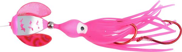 YBAT SPIN-GLO KOKANEE RIG 10 DT PINK Double Trouble Pink Double SZ4 Red Hook