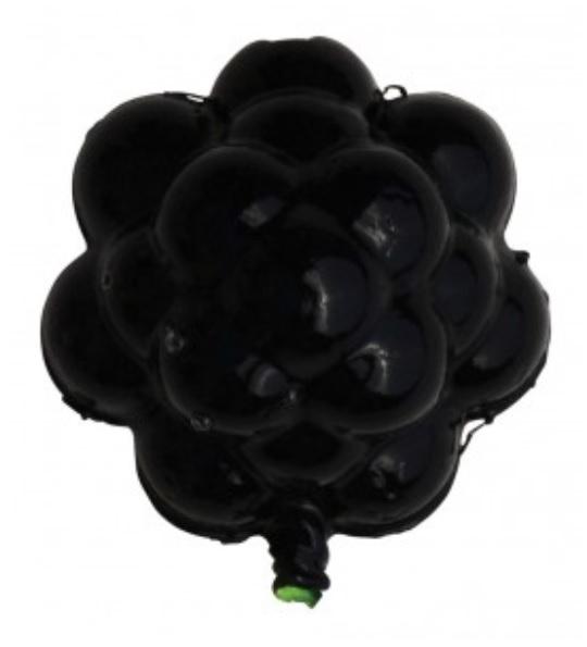 YBAT #9 CLUSTERS (10) BLACK