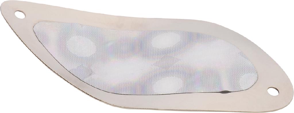 YBAT F/LIMIT KOKANEE DODGER FISH EYE SIL Size 5  Length 3-3/4'