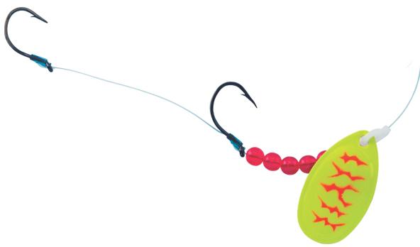 YBAT WALLEYE ELITE #2 UV CLOWN TIGER