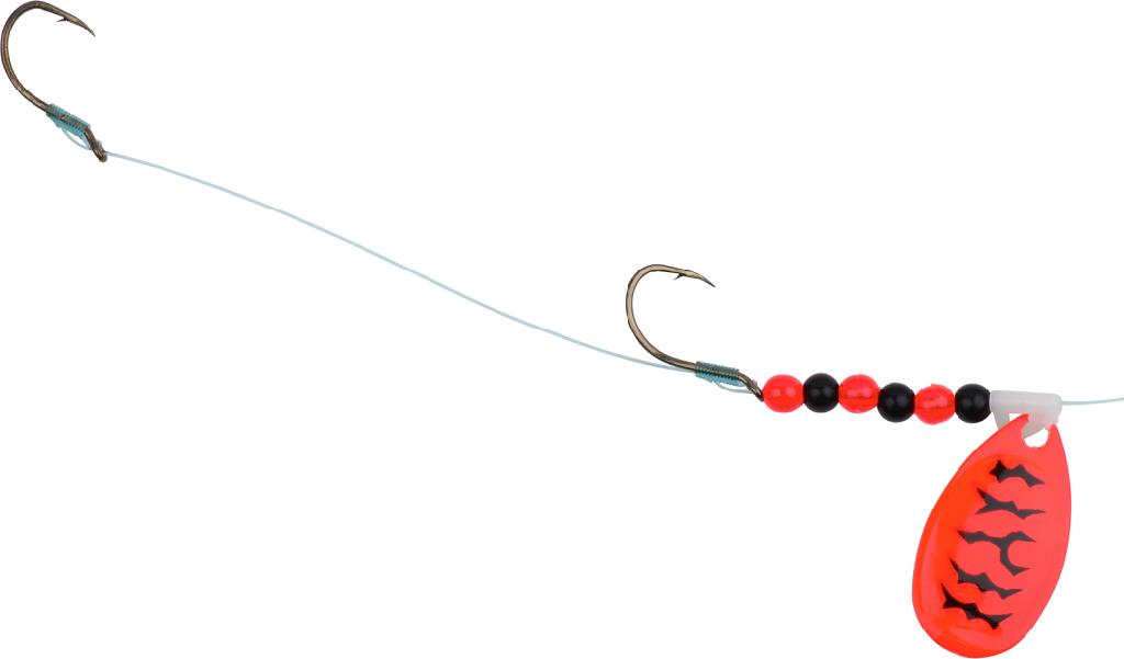 YBAT WALLEYE ELITE #2 UV FL.RED/BLK-TIGR