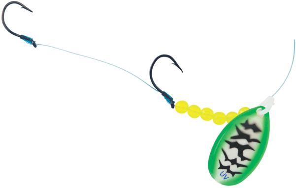 YBAT WALLEYE ELITE #2 UV LIME TIGER