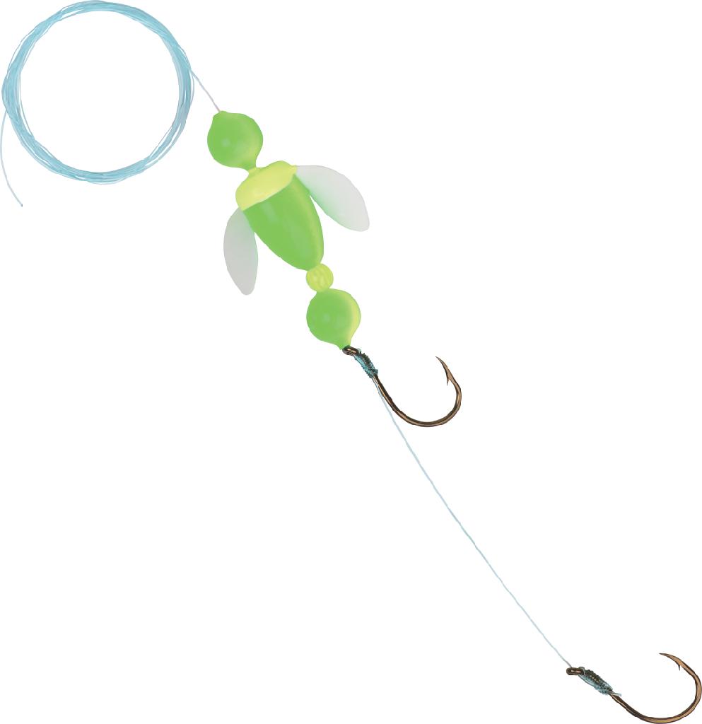 Y/BAIT WALLEYE DELIGHT  LIME/CHARTREUSE