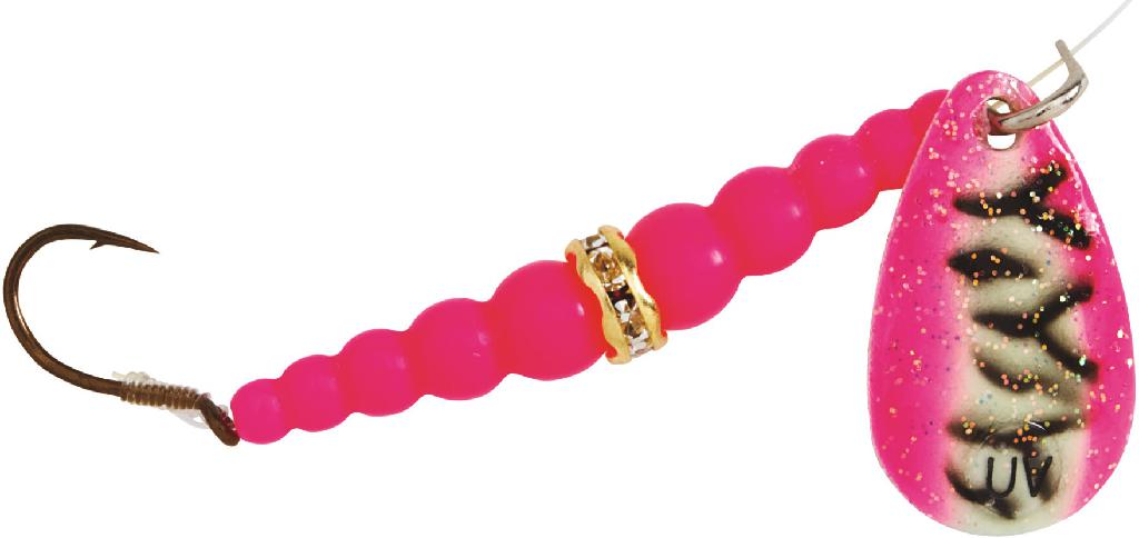 YBAT SILVER MAGIC SPINNER LUM PINK TIGER