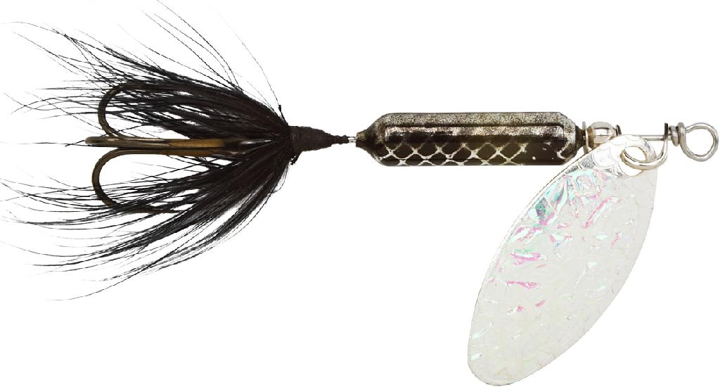 Y/BAIT 1/8 ROOSTERTAIL  FLASH BLACK