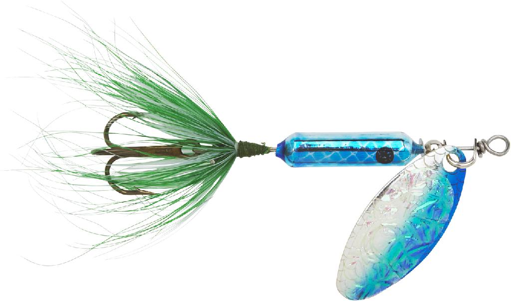 Y/BAIT 1/8 ROOSTERTAIL  FLASH BLUE