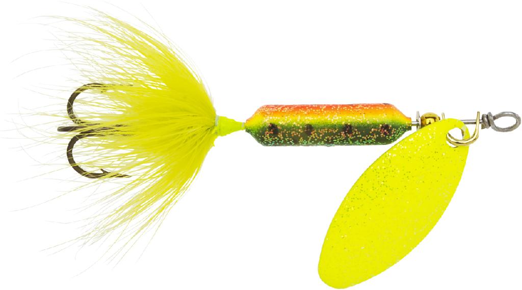 Y/BAIT 1/4 ROOSTERTAIL  GLIT/FIRETIGER