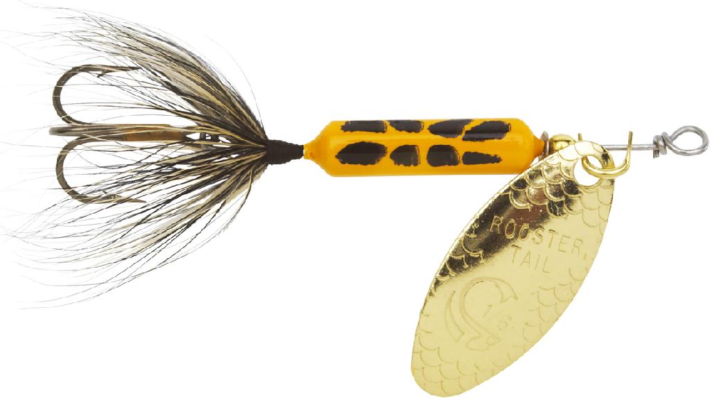Y/BAIT 1/4 ROOSTERTAIL  YELLOW COACHDOG