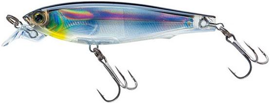 YO-ZURI 3DS MINNOW 2-3/4' HOLO BLK SLVR (70MM)SUSPENDING
