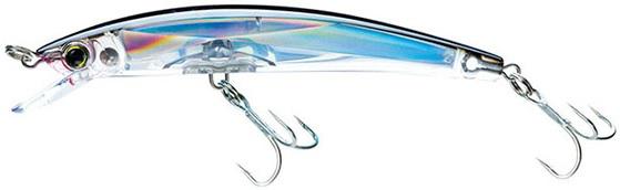 YOZU CRYSTAL 3D MINNOW 5-1/4' SLVR BLACK 3/4OZ(130MM)FLOATING DIVER
