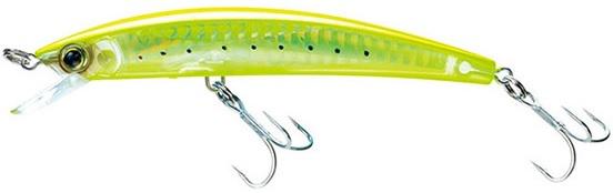 YOZU CRYSTAL 3D MINNOW 5-1/4' CHARTREUSE 3/4OZ(130MM)FLOATING DIVER