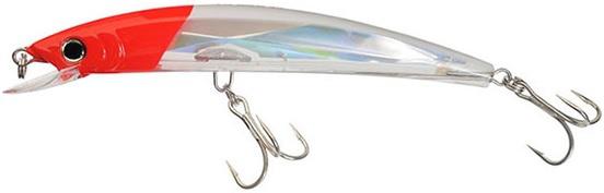 YOZU F1151C5 Crystal 3D Minnow 1-1/2oz 6-1/2in Floating Diver Red Head - YOZU