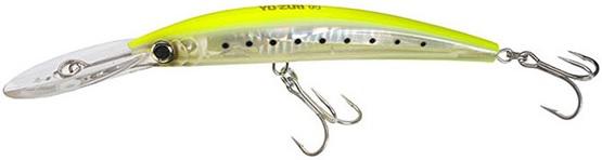 YOZU F1154GHCS Chartreuse 1-3/8oz 150mm Floating Deep Diver 3D Prism - YOZU
