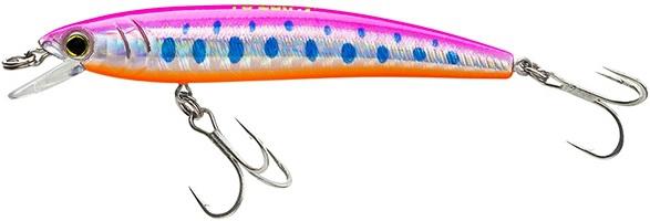 YO-ZURI PINS MINNOW 2-3/4' HOT PK TROUT (70MM)FLOATING DIVER