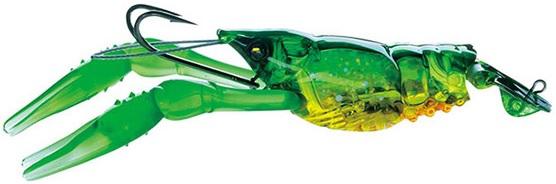YO-ZURI R1109PG 3DB Crayfish 75mm Slow-Sinking Prism Green