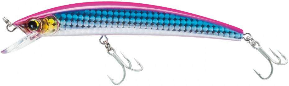 YO-ZURI CRYSTAL MINNOW 5-1/4' FLRSCENT P 5/8OZ(130MM)FLOATING DIVER