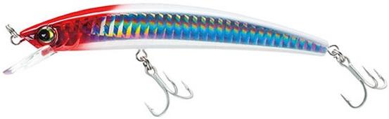 YO-ZURI CRYSTAL MINNOW 5-1/4' RED HEAD 5/8OZ(130MM)FLOATING DIVER
