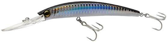YOZU R1136C4 Crystal Minnow 5.25In 7/8oz Floating Deep Diver Silver/Black