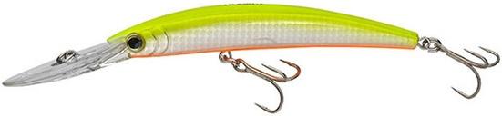 YOZU CRYSTAL MINNOW DD 5-1/4' CHARTREUSE 7/8OZ(130MM)FLOATING DEEP DIVER