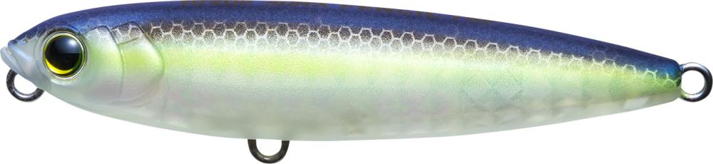 YO-ZURI 3DR-X PENCIL 3' MATTE GHOST SEXY SHAD-(75MM)TOPWATER