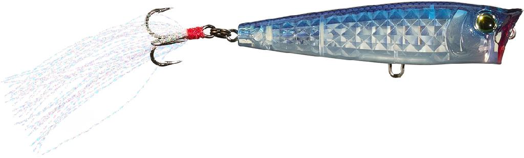 YOZU R1435TPB 3DR-X Popper 1/4oz 65mm Multi-Rattle 3D Prism Scale - YOZU