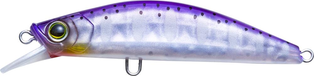 YOZU R1541PLPT 1/8oz 40mm Sinking Flat Heavy Minnow Pearl Purple - YOZU