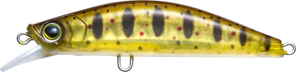 YO-ZURI 3DR-X FLAT HEAVY MINNOW 2-3/8'  PEARL BROWN TROUT-(60MM)SINKING