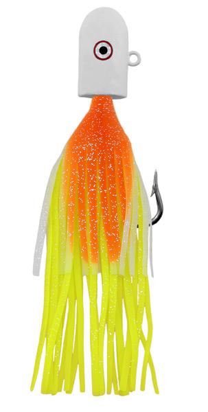 ZAK BOTTOM JIG 16oz ORANGE/GLO-SKIRT/GLO