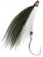 ZAK SALMON FLY DK.GRN/WHITE/RED-HEAD