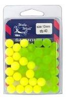 ZAK #8 SALMON ROE BEADS GREEN/CHART