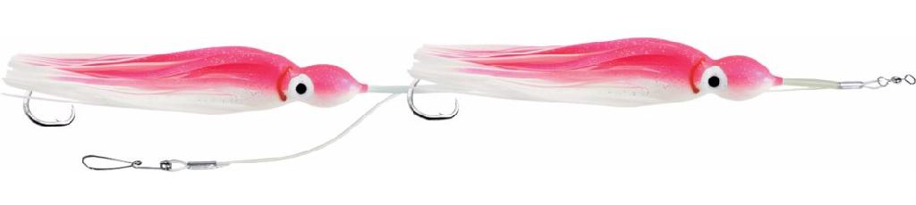 ZAK MONO DBL DROP SQUID RIG PINK/GLOW