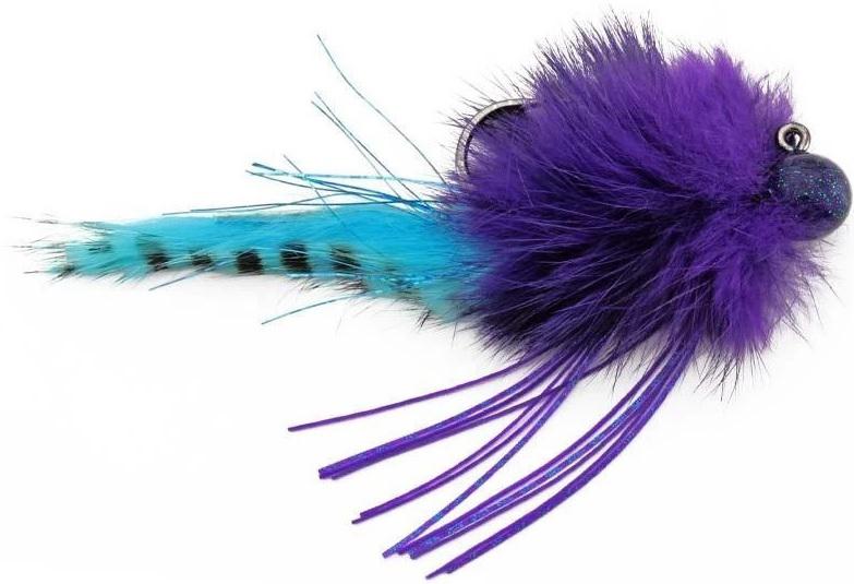 ZAK TWITCHING JIG 1/2oz PURPLE/BLUE