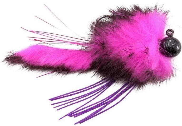 ZAK TWITCHING JIG 1/2oz PINK/BLACK