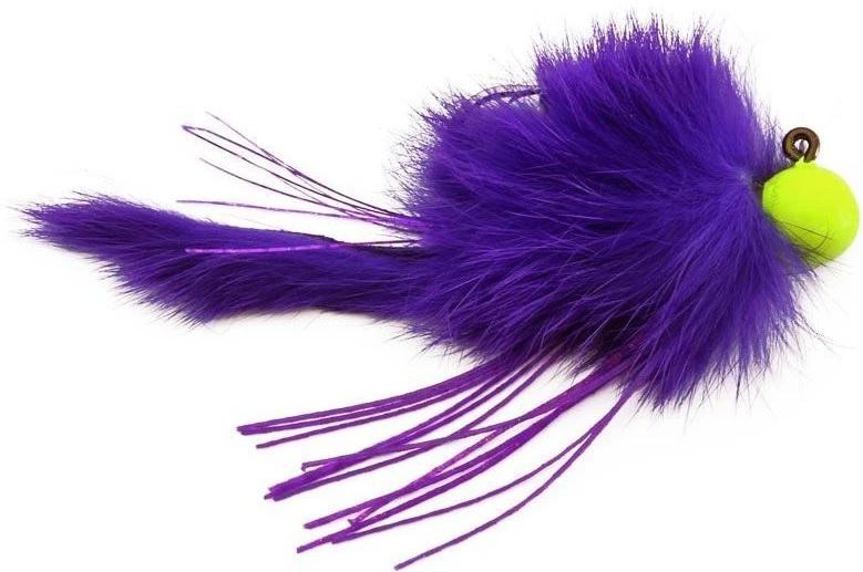 ZAK TWITCHING JIG 1/2oz PURPLE/CHART HD