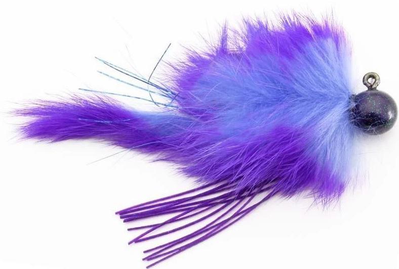ZAK TWITCHING JIG 1/2oz PURPLE/LT PURPLE