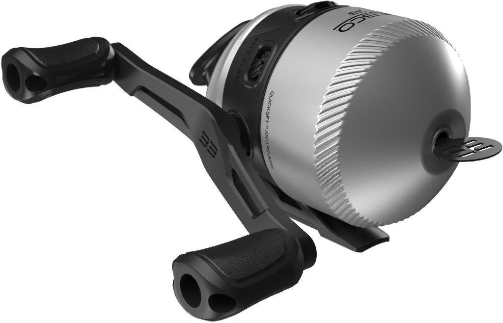 ZEBCO 33N AUTHENTIC SPINCAST REEL (Pre-spooled w/10# Cajun Line-Clam-pack)