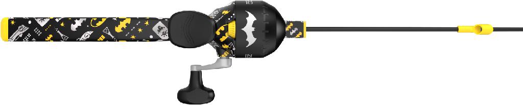 ZEBCO BATMAN KIDS SPINCAST COMBO 29' Combo Floats w/6# line & Tangle Free Tip