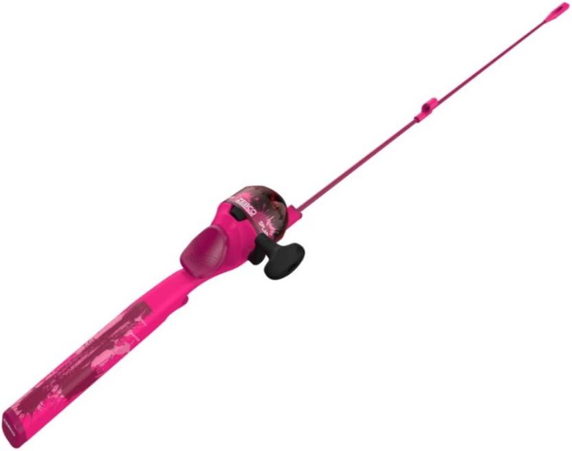 ZEBCO SPLASH KID SPINCAST COMBO 29' PINK Combo Floats w/6# line