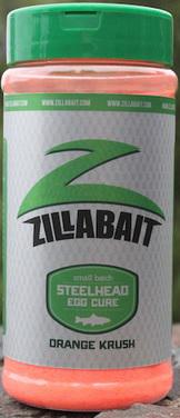 ZILLA STEELHEAD EGG CURE ORANGE KRUSH