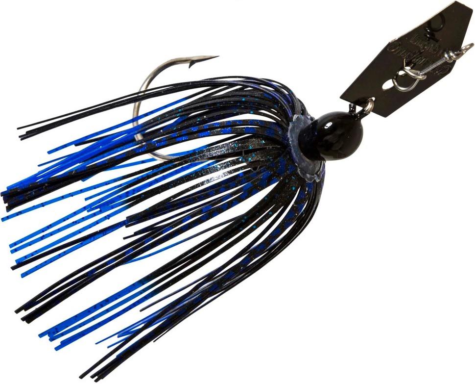 ZMAN ORIG CHATTERBAIT 3/8oz BLK/BLU/BLK - Gunarama