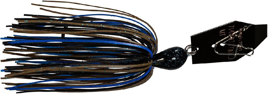 ZMAN BIG BLADE CHATTERBAIT 3/4oz BLACK BLUE CANDY - Gunarama
