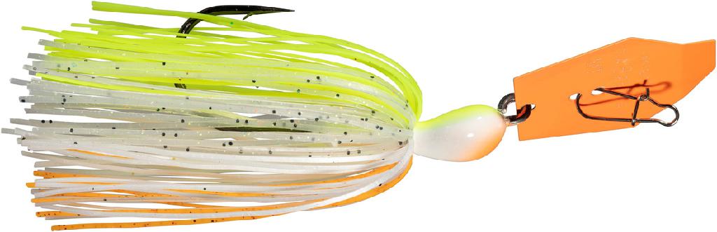 ZMAN BIG BLADE CHATTERBAIT 3/4oz CHARTREUSE/WHITE/ORANGE