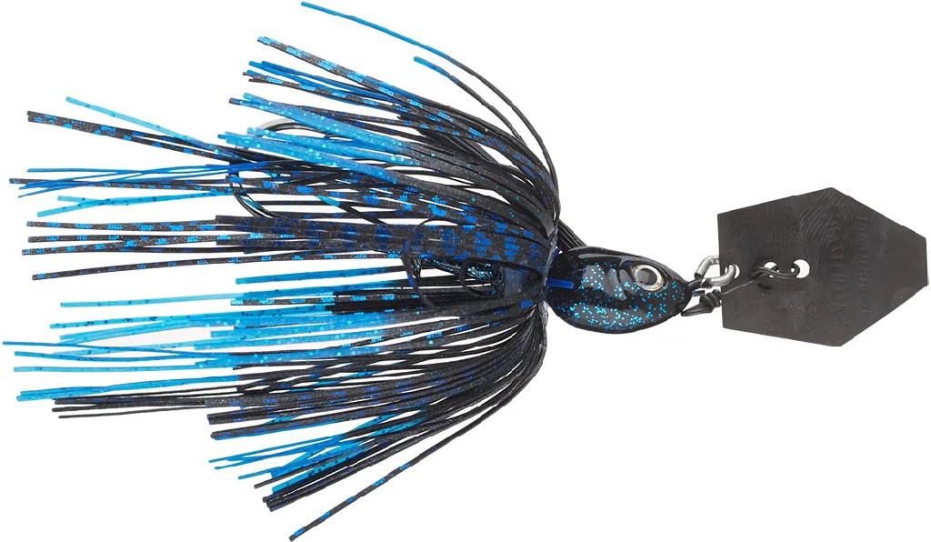 ZMAN PZ WDLSS CHATBAIT 3/8oz BLACK/BLUE