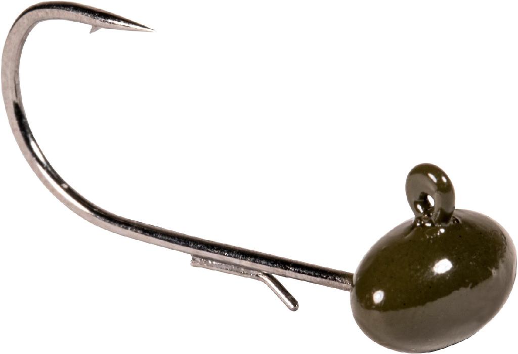 ZMAN FOOTBALL NEDZ 1/4 OZ GREEN PUMPKIN 3 PK                - Z-Man