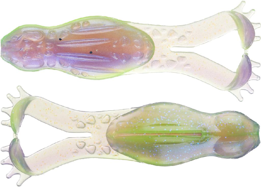 ZMAN GOAT TOADZ 4'(3) PURPLE DEATH