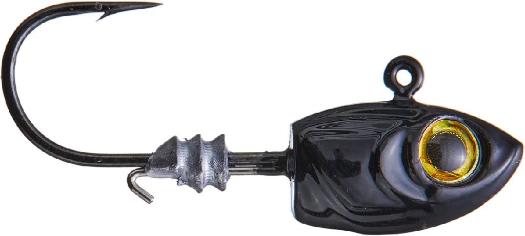 ZMAN MICRO SHAD HEADZ 1/32oz (4) BLACK