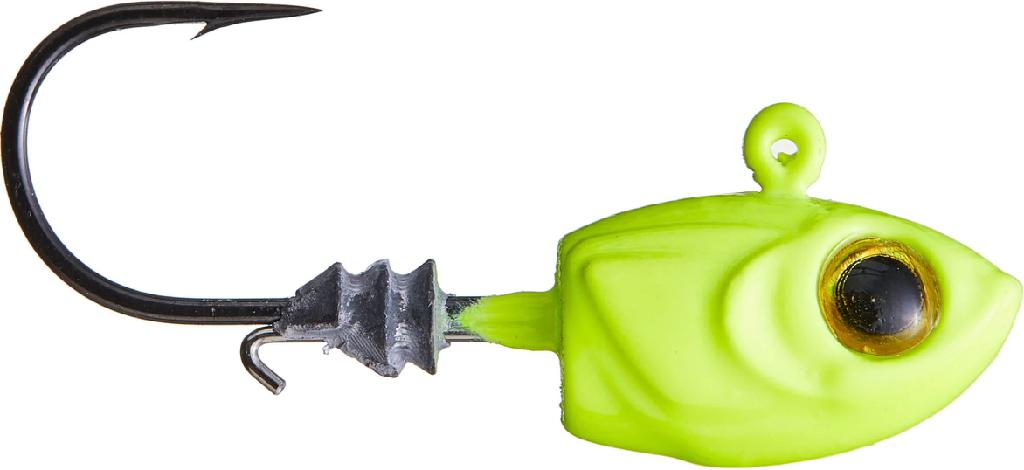 ZMAN MICRO SHAD HEADZ 1/32oz (4) CHARTREUSE