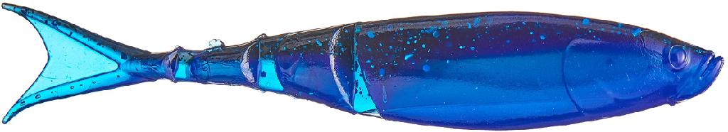 ZMAN RAZOR SHADZ 4.5'(4) BLACK/BLUE - Gunarama